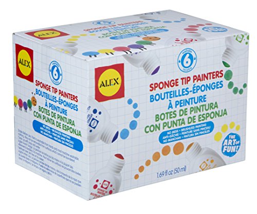 ALEX Toys Artist Studio 6 Dots and Dashes Sponge Tip Painters