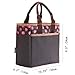Zdzdy Adult Insulated Lunch Tote Bag For Women Reusable Grocery Cooler Bag Waterproof Personality Handbag Large Capacity Bento Box For Girls Work Picnic