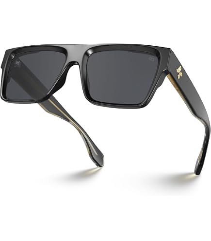Amazon.com: VISOONE Vintage Square Sunglasses for Women Men  display picture 1