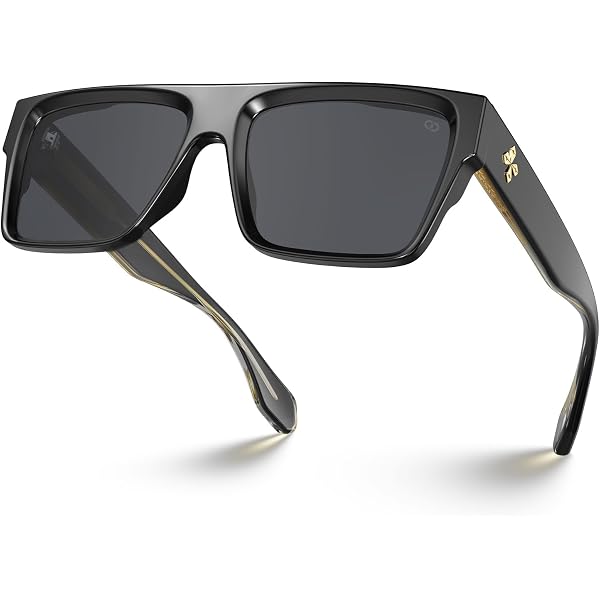 Amazon.com: SAINT OWEN Lucid Sunglasses – Black Oversized