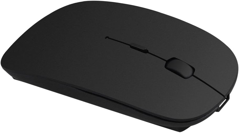 Szyee Bluetooth Mouse Wireless Mouse Mobile Mouse Optical Mouse Charging Mouse Applies for PC Computer Notebook Computer Android Tablet Vomputer Intelligent Equipment (Matte Black)