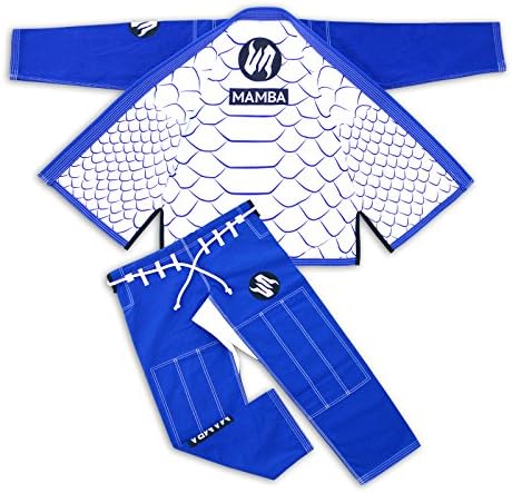 BJJ Brazilian Jiu Jitsu Fitted Gi 100% PRE SHRUNK Lightweight Ripstop Pearl Weave IBJJF APPROVED Uniform (A3)