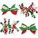 Blueberry Pet Pack of 4 Holiday Festival Fever Handmade Dog Hair Clips, Pet Grooming Long Hair Accessories, for Dogs & Cats