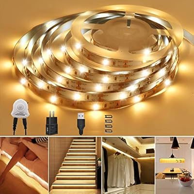 Led إضاءة الخزانة الأشعة تحت الحمراء كاشف حركة الاستشعار خزانة ليلة ضوء مصباح 10 المصابيح التعريفي خزانة خطوة أضواء شريط الإضاءة Night Light Night Light Lampinfrared Motion Aliexpress