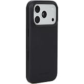 Troubadour (Formerly Mujjo) Leather Case for iPhone 18 Pro Black | MagSafe Compatible | 1mm Raised Leather Bezel | Japanese Microfibre Lining | Recycled Materials | Black