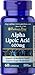 Puritan's Pride Alpha Lipoic Acid 600 mg-60 Capsules