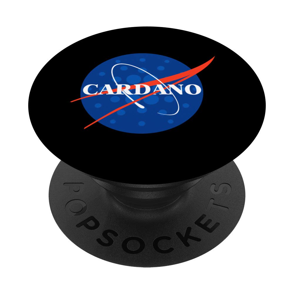 Cardano ADA Crypto Blockchain Cool ADA To The Moon PopSockets Swappable PopGrip