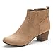 Dream Pairs Women's Keeny Cowboy Chunky Heel Ankle Booties