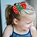 5 Pcs Christmas Sequins Alligator Clips Girls Hair Clips Bows Barrettes Hair Accessories,Include Santa,Christmas Tree and Cap, Elk Styles