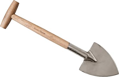 Kent & Stowe Stainless Steel Perennial Spade - Pointed Head Garden Tool