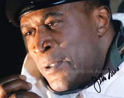 JOHN AMOS as Major Grant - Die Hard 2: Die Harder 8&quot;x10&quot; GENUINE AUTOGRAPH at Amazon&#039;s