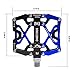 Mzyrh Mountain Bike Pedals, Ultra Strong Colorful CNC Machined 9/16