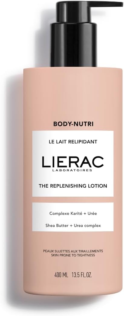 Lierac Body Nutri Relipidating Milk 400ml Intensive Hydration Shea Butter Urea