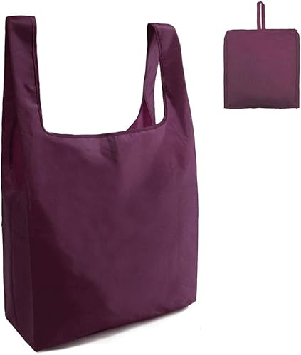 Amazon エコバッグ 折りたたみ 人気 選べる8色 エコバック コンビニ コンパクト 男性 買い物袋 ワインレッド Holybird エコバッグ 買い物バッグ