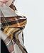Women's Large Tartan Scarf Shawl Stole Plaid Checked Acrylic Cowl