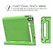 MoKo Case Fit iPad Pro 9.7 - Kids Friendly Shock Proof Convertible Handle Light Weight Super Protective Stand Cover Case with Pencil Holder Fit iPad Pro 9.7 Inch 2016 Release Tablet, Green