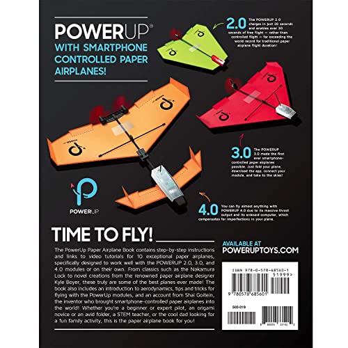 POWERUP Paper Airplane Book The Ultimate Paper Airplane Guide