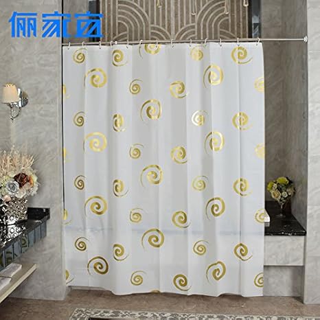 Dong Cun Bai Bathroom Umbrella Curtains Peva Plastic Waterproof