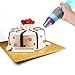 Russian Piping Tips - Cake Decorating Supplies - 34pcs Baking Supplies Set | 20 Stainless Steel Large Size Icing Nozzles + 11 Pastry Bags + 2 Couplers + 1 Cleaning Brush