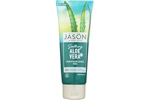 Jason Soothing 98% Aloe Vera Pure Natural Moisturizing Gel, 4 Ounces