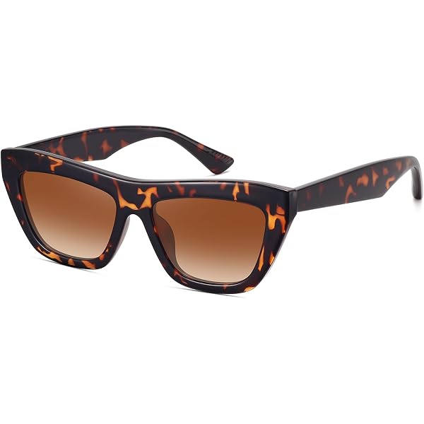 NEW QUAY women\'s call the shots cat eye polarized sunglasses in brown/smoke CALL THE SHOTS REMIXED Large Cat Eye Sunglasses – QUAY main image 4
