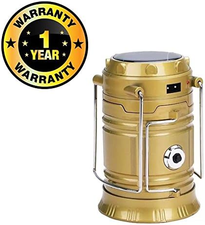 Rhobos Cospex 6+1 Led Solar Emergency Light Lantern + USB Mobile Charging + Torch Point,2 Power Source Solar, Lithium Battery