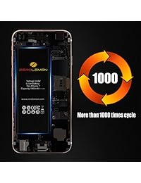 zerolemon 1960 mAh batería para iPhone 7 con Kit de herramientas de reparación completo y la instrucción [no de repuesto para iPhone 7 Plus]
