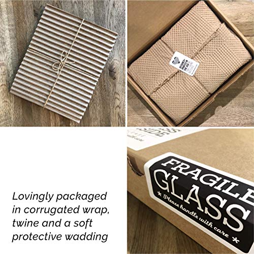 6x8" Flush Only Toilet Paper Natural Waste Bathroom Sign Septic System Sensitive Plumbing No Feminine Sanitary Products Tampons Decor Restaurant Office airbnb Modern Art Disposal Bags