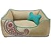 Blueberry Pet Fully Removable Washable Dog Bed, Heavy Duty Pet Bed w/Durable YKK Zippers, 34
