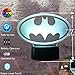 Fanrui 2020 3D LED Marvel Batman Symbol Logo - DC Justice League Batman Sign 7 Color Dimming Gradient Light Night Child Kids Desk Table Lamp Decor Boys Men Birthday Xmas Toys Presents