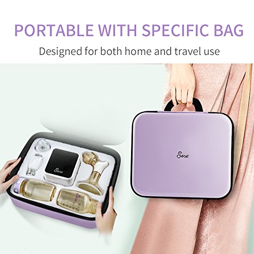 Electric Breast Pump, JESE Breastfeeding Pump with Portable Handbag - Thumbnail 3