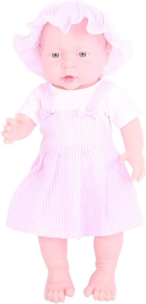 Prezzo ZBYY Reborn Femmina Che Puo Fare Il Bagno Bambole Reborn Silicone Morbido con Occhi Aperti Bambini Giocattolo 40Cm 16 Pollici,B Offerte