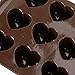 Heart-shape Silicone Ice Chocolate Cake Jelly Candy Mould Mini Tray Pan Cube (1pcs)