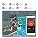 Fitness Tracker,Teslasz Bluetooth 4.0 Sleep Monitor Calorie Counter Pedometer Sport Activity Tracker for Android and IOS Smart Phone,Green