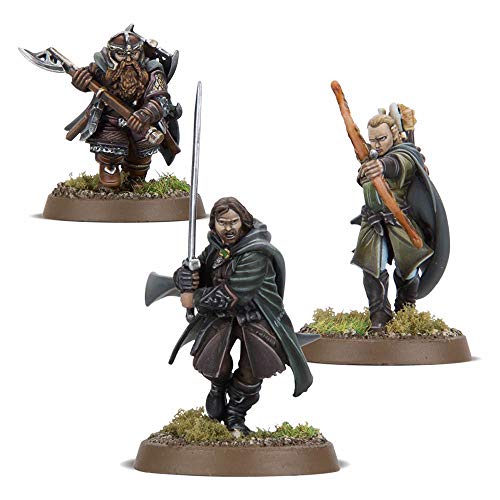 The Three Hunters: Aragorn, Legolas and Gimli