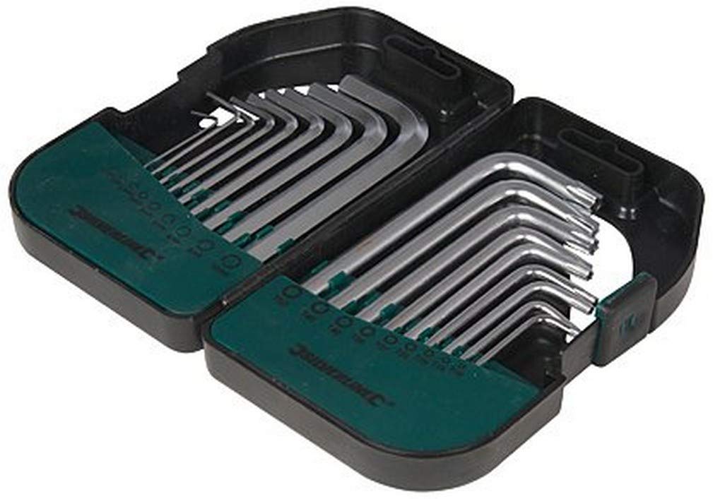 Silverline Hex / T9 -T50 Key Set 18pce (341662)