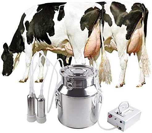 Milking Machine Electric Pulse Piston Vacuum Pulse Milker for Cows Cattle