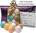 Bath Bombs Gift Set- 6 USA Lush Spa Fizzies.Gift Ideas,Women,Men,Teens.Natural Shea,Coconut Oil & Scents.Great Pampering Gifts for Relaxation.Top Gifts for Women,Men,Teens. Great Birthday Gift Set