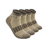 YingDi Copper Socks Moisture Wicking Anti-microbial Ankle Sport Socks Size M Black Pack of 2 pairs