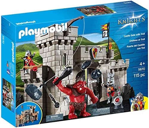 Playmobil Knights Castle Gate with 