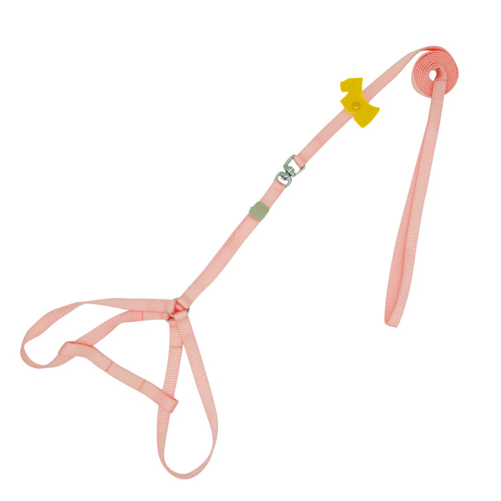SW Imbracatura Cane Regolabile e Durevole, Step-in-Imbracatura in Nylon per Animali, Imbracatura per Cani Taglia Piccola/Media e Gatti, Adatto per Corsa/Camminata/Allenamento, Rosa