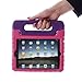 HDE Kids Case for iPad Mini 2 3 -Shock Proof Rugged Heavy Duty Impact Resistant Protective Cover Handle Stand for Apple iPad Mini 1 2 3 Retina (Purple Pink)