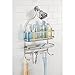 InterDesign York Lyra - Bathroom Jumbo Shower Caddy Shelves - Satin - 16 x 4 x 22 inches