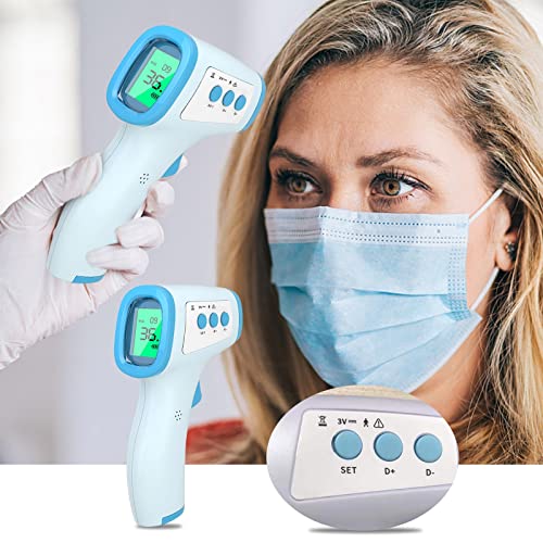 Kuhxz 𝐈𝐧𝐟𝐫𝐚𝐫𝐞𝐝 Forehead Thermometer, NonContact Forehead Thermometer for Adults & Kids