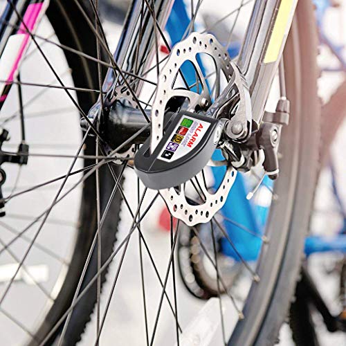 image for chfine Alarm Disc Lock, Anti-Theft Motorcycle Alarm Padlock Disc Brake