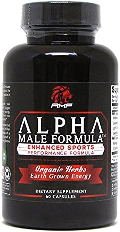 AMF All Natural Pre Workout Supplement For Men. Boost Your Endurance &amp; Energy. 60 Preworkout Pills