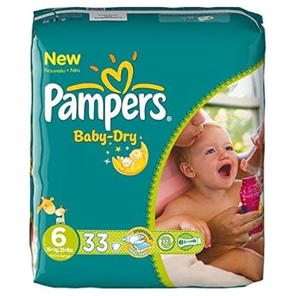 Pampers Baby Dry Neues Design