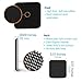 Webcam Cover (3 Pack, Black) - NanoTech Strong Adhesive Web Camera Protector for Laptops, Smartphones, Tablets and Desktop Computers - Gentle on Your Devices - Protect Your Privacy & Security