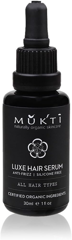 Mukti Organics - Organic/Vegan Luxe Hair Serum (1 fl oz / 30 ml)