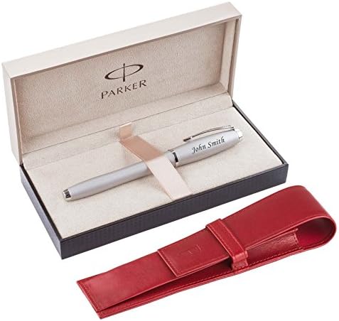 Parker Fountain Pen Urban Fast Track Silver CT - big box + PAGANI Red